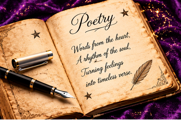 VELORA poetry studio creative artwork